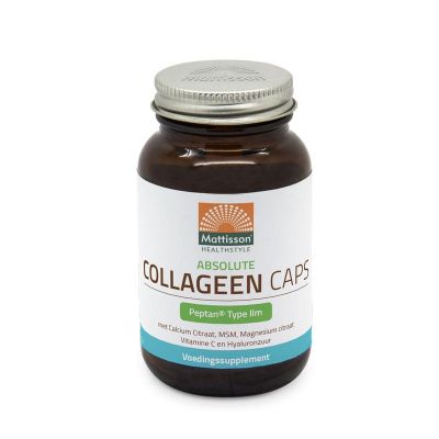 Mattisson Collageen peptan type IIm 60 capsules - Overige vitaminen/mineralen