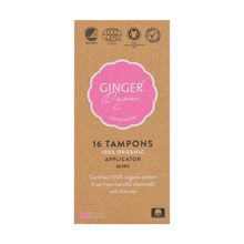 Foto van Ginger Organic Tampon mini met applicator