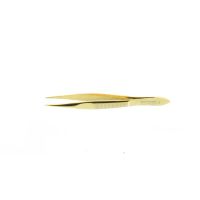 Pincet 8 cm verguld spits 424-G