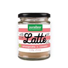 Foto van Purasana Latte ashwagandha kaneel/cannelle vegan bio