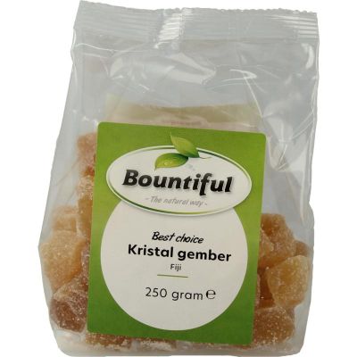 Bountiful Kristal gember 250 gram - Overig reform/levensmiddelen