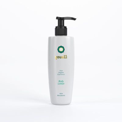 Youall Body lotion organic macadamia Youall Body lotion organic macadamia 200 Milliliter - Bodycreme/gel/lotion