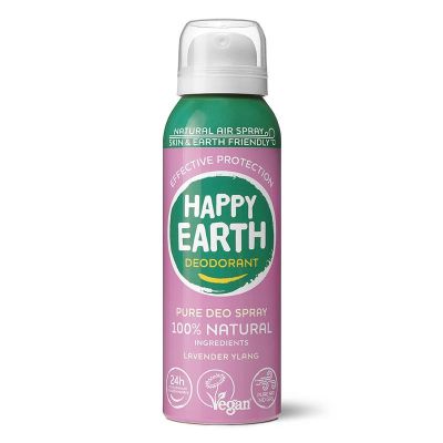 Happy Earth Natuurlijke deo natural air spray lavender ylang