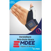 Foto van Emdee Duimbrace met splint