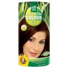 Foto van Henna Plus Long lasting colour 4.45 warm brown