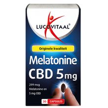 Foto van Lucovitaal Melatonine CBD 5 mg