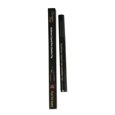 Christian Faye Eyebrow liquid pen quattro tip dark brown 1.3 gram - Make Up
