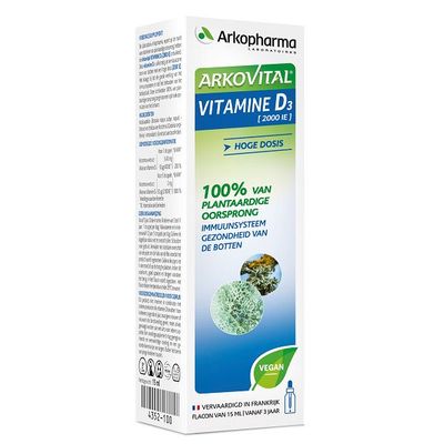 Arkovital Vitamine D3 2000IE vegan