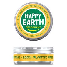 Happy Earth Deodorant balm jasmine ho wood Foto van Happy Earth Deodorant balm jasmine ho wood