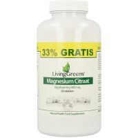Livinggreens magnesium citr 400mg voord ver
