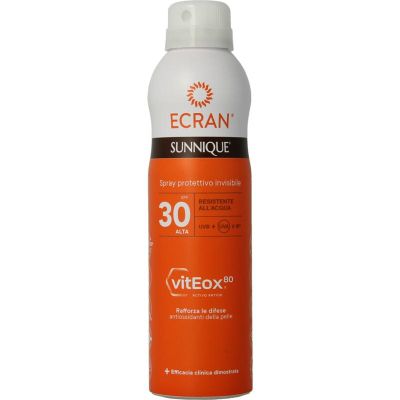 Ecran Invisible carrot SPF30 spray 250 Milliliter - Zonnebrand