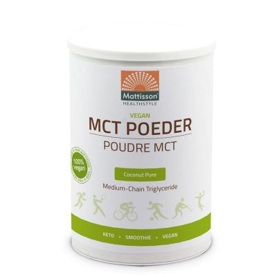 Mattisson Vegan MCT poeder coconut pure