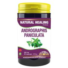 NHP Andrographis paniculata 500 mg puur Foto van NHP Andrographis paniculata 500 mg puur