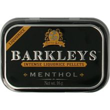 Foto van Barkleys Liquorice pellets menthol