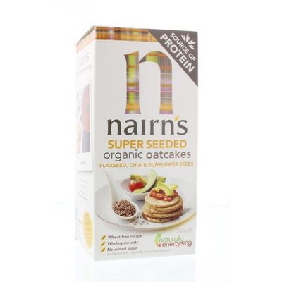 Nairns Oatcakes organic seeded