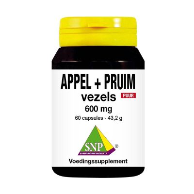 SNP Appel pruim vezels 600 mg puur