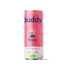 Foto van Buddy Drink pomegranate hibiscus bio