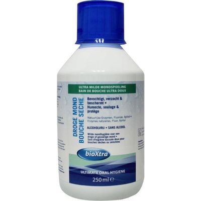 Bioxtra Mondwater zonder alcohol voor droge mond