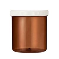 Tabletflacon 250 ml bruin met dop