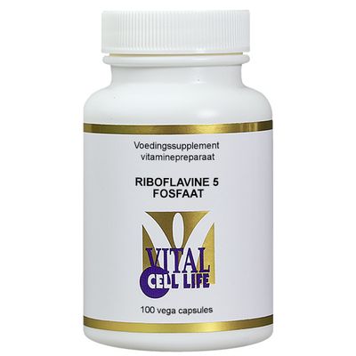 Vital Cell Life Riboflavine 5 fosfaat/vitamine B2 22 mg