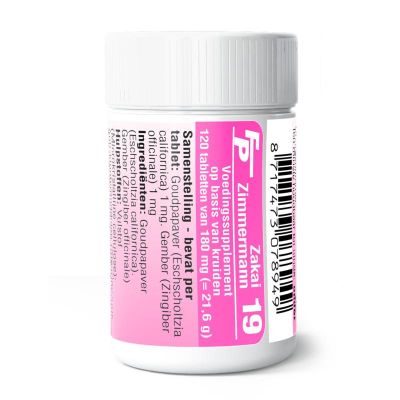 Medizimm Zakai 19 120 tabletten - Fytotherapie