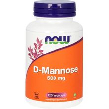 Foto van NOW D Mannose 500 mg