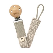 Foto van Bibs Pacifier clip sand/ivory