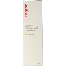 Foto van Fagron Vaselinecetomacrogol creme FNA met doos