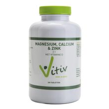 Foto van Vitiv Magnesium calcium zink