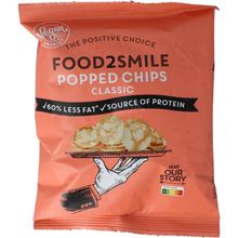 Foto van Food2Smile Popped chips classic