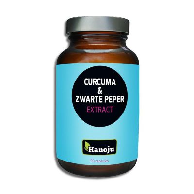 Hanoju Curcuma poeder & zwarte peper extract