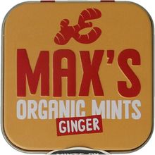 Foto van Max Mints Ginger blikje vierkant bio