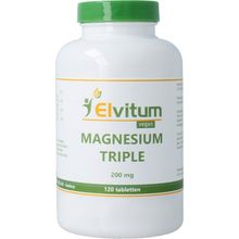 Foto van Elvitum Magnesium triple 200mg