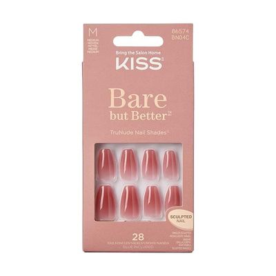 Kiss Bare but better nails nude 1 set - Handverzorging
