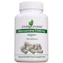 Foto van Livinggreens Glucosamine 1500 vegan