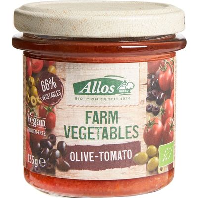 Allos Farm vegetables tomaat & olijf