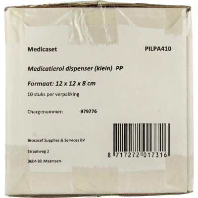 Medicatieroldispenser klein 10 stuks - Overige producten