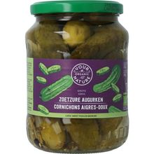 Foto van Your Organic Nat Augurken zoetzuur bio