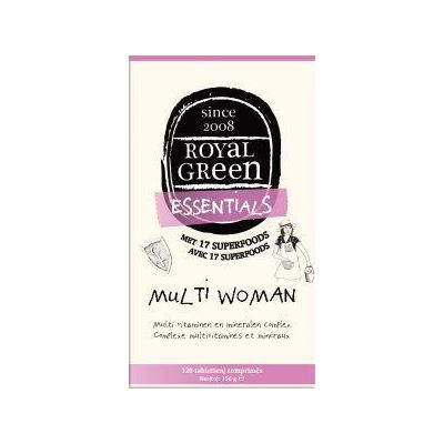 Royal Green Multi woman