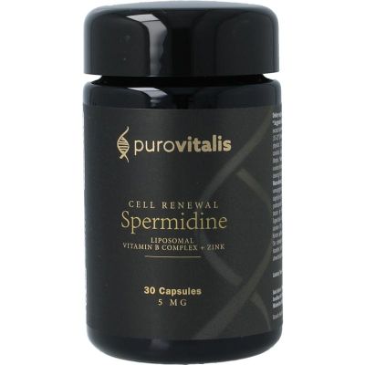 Purovitalis Liposomal spermidine fusion 30 capsules - Algemeen