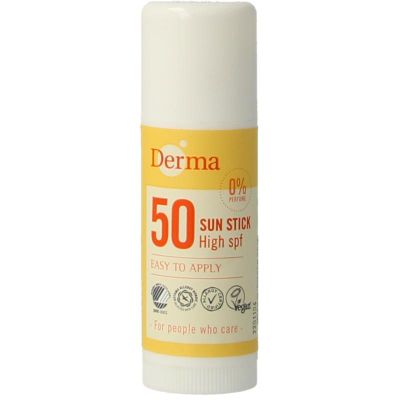 Derma Sun stick SPF50 Derma Sun stick SPF50 18 Milliliter - In de zon