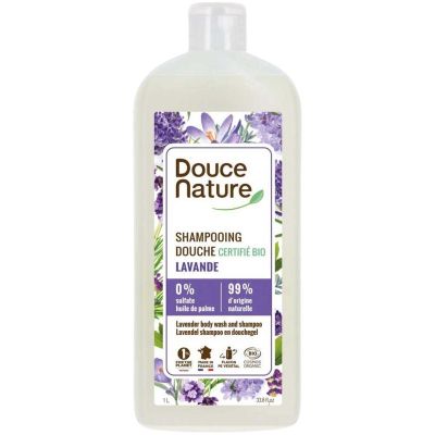 Douce Nature douchegel&shampoo lavendel bio - Shampoo