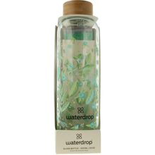 Foto van Waterdrop Glazen drinkfles edition clean 600ml