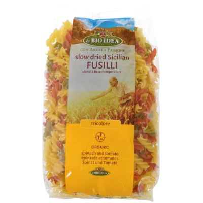 Bioidea Fusilli tricolore spirelli