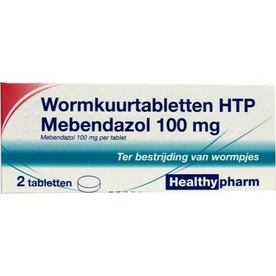Foto van Healthypharm Mebendazol / wormkuur