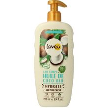 Foto van Lovea Bodylotion organic coconut oil for dry skin