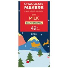 Foto van Chocolatemakers Kerstreep salty caramel