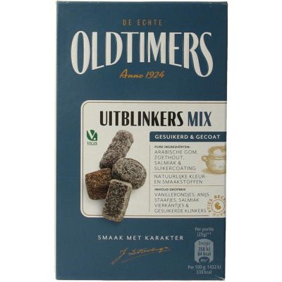 Oldtimers Uitblinkers mix 235 gram - Snoepgoed