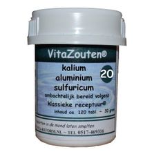 Kalium aluminium sulfuricum VitaZout Nr. 20 Foto van Kalium aluminium sulfuricum VitaZout Nr. 20