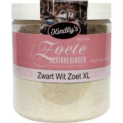 Zwart wit zoet XL 150 gram - Snoep en chocola